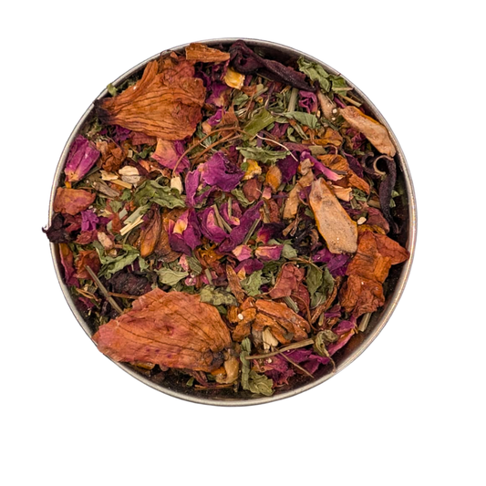 Hibiscus Herbal Tea (50g) | Blended with 6 herbs
