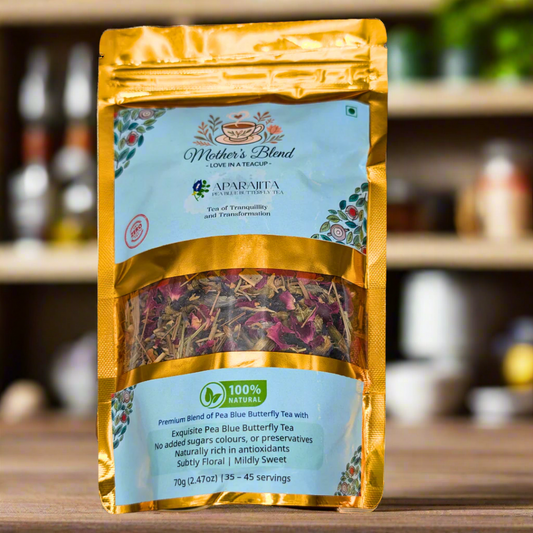 Aparajita (70g) | Butterfly Blue Pea Flower Tea | Blended with 5 herbs