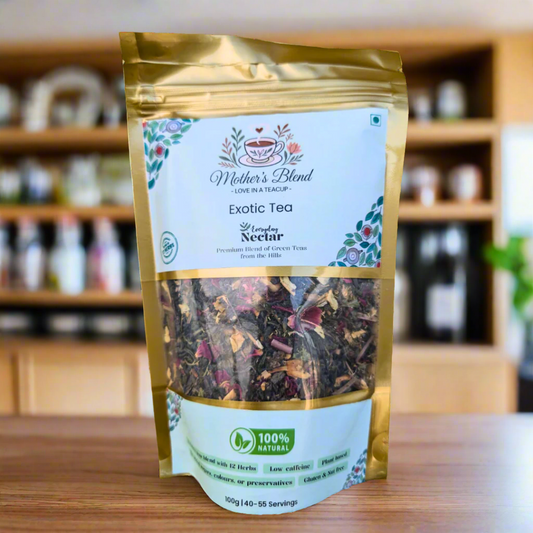 Everyday Nectar (100g) | Green Tea Blend with 12 Herbs