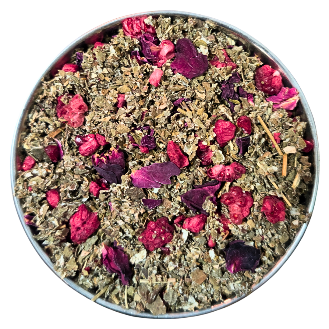 Her Balance - Women’s Health Blend | Red Raspberry Leaf Tea Blend with Freeze-Dried Raspberries (50g)